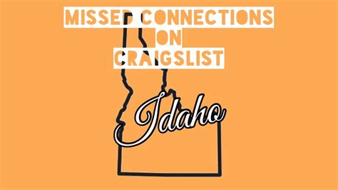 craigslist boise missed connections